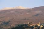 L'Amiata in inverno vista da Castel del Piano (21kb)